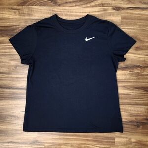 Nike The Nike Tee Black Logo Tshirt Size Large